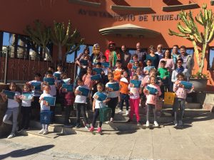 Los niños y niñas del CEIP Gran Tarajal celebran un Pleno Infantil en el Ayuntamiento de Tuineje