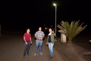 El Ayuntamiento de Tuineje restituye el alumbrado público en Angurría